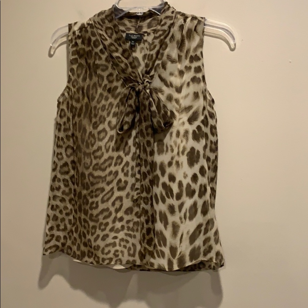 (PRE-LOVED) TALBOT ANIMAL PRINT BLOUSE💖